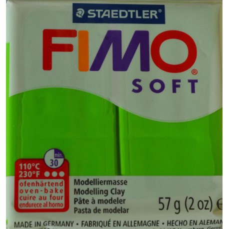 Fimo soft 50 vert pomme
