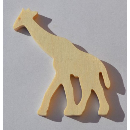 Petite girafe en bois 8 cm