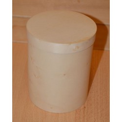Boîte ronde en copeaux de bois 11 x 14 cm