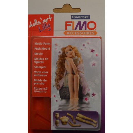 FIMO moule Dolls' art Lilly