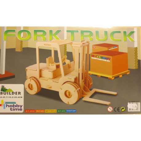 Maquette en bois camion transpalette