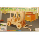 Maquette en bois camion transpalette