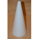 Cône en sagex 20 cm