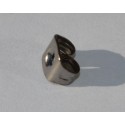 Fermeture clou d'oreille noir