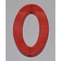 Polaris ovale 20 x 30 mm rouge
