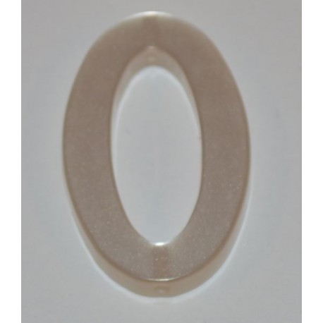 Polaris ovale 30 x 20 mm blanc