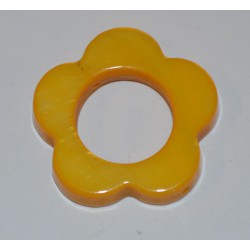 Fleur jaune 20mm