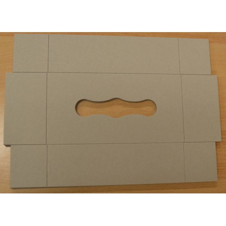 Boîte rectangulaire en carton pour Tempo 23 x 12 x 7 cm