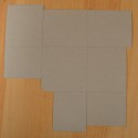 Bloc note en carton 10,5 x 10,5 x 9 cm