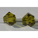 Toupie Swaro 3mm Olivine