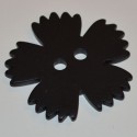 Oeillet 4 cm noir
