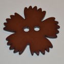Oeillet 4 cm brun
