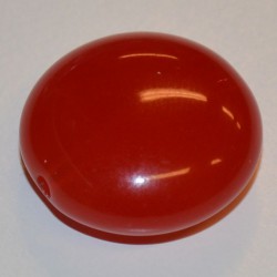 Mentos acryl translucide 20 mm rouge