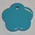 Fleur acryl 25 mm turquoise