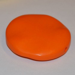 Galet PVC 40mm orange