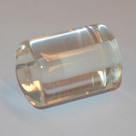 Cylindre 12x25mm transparent