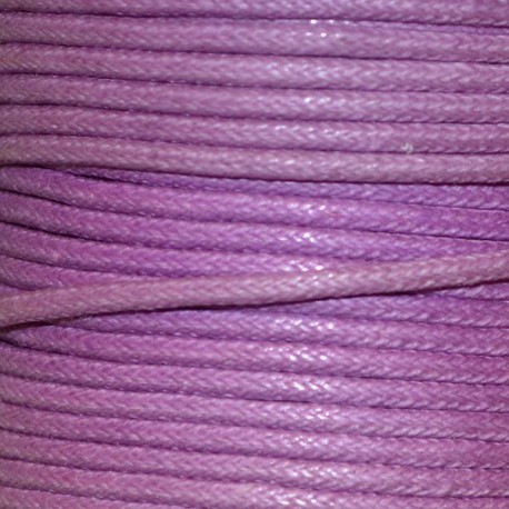 Coton ciré 1.5 mm lilas