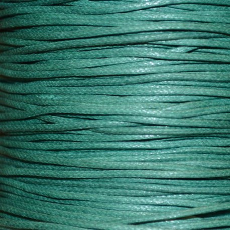 Coton ciré 0.5 mm turquoise
