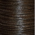 Coton ciré 0.5 mm brun foncé