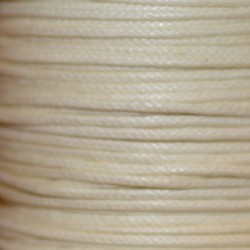 Coton ciré 0.5 mm blanc cassé (ivoire)