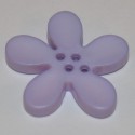 Fleur résine 3 cm lilas