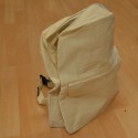 Sac à dos en coton nature 40 x 30 x 15 cm