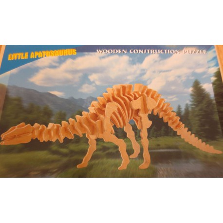 Maquette en bois Little Apatosaurus