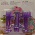 3 mini- découpoirs fleur feuille