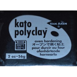 Kato Polyclay 56 g noir
