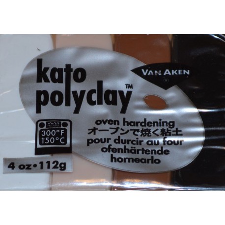 Kato Polyclay 112 g couleurs neutres