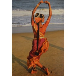 Carte 15 x 10,5 cm Danseuse indienne