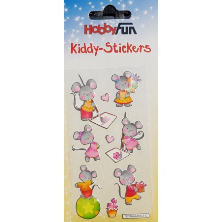 Autocollant Petites souris