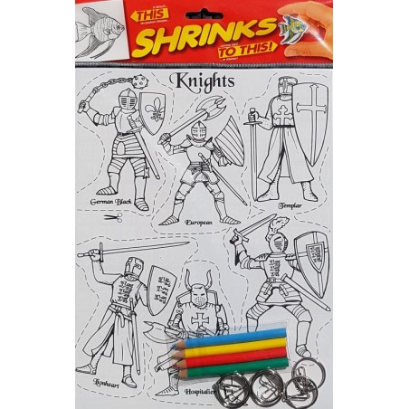 Plastique fou A4 Chevaliers