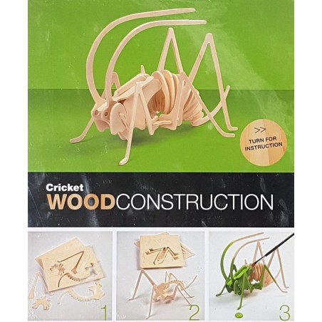 Puzzle 3D Sauterelle