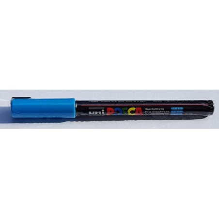 uni POSCA 1MR 0.7mm bleu clair