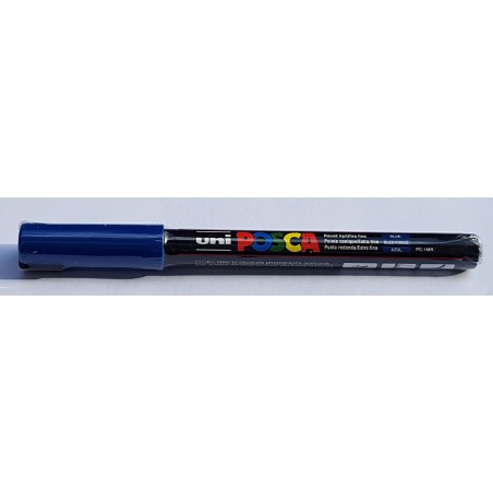 uni POSCA 1MR 0.7mm bleu foncé
