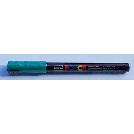uni POSCA 1MR 0.7mm vert métallique