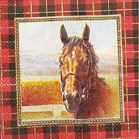 Serviette Cheval