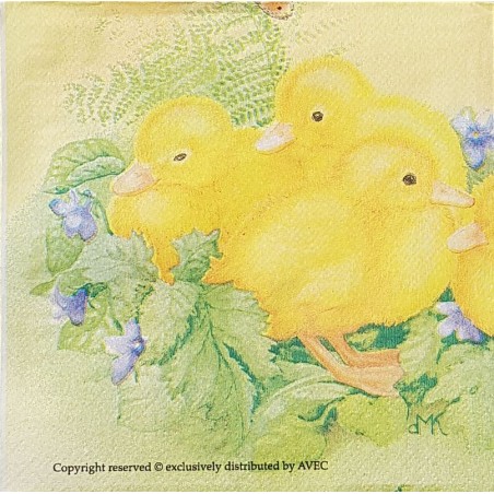 Serviette Canetons