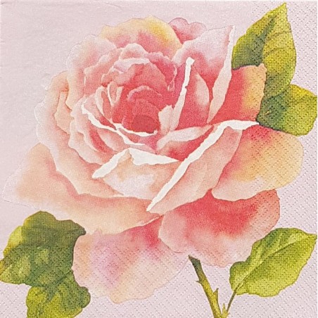 Serviette Rose