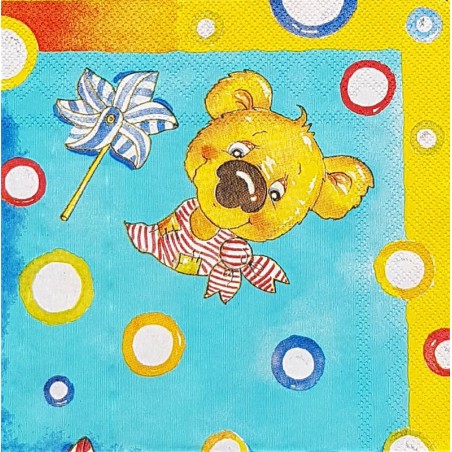 Serviette Nounours