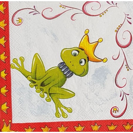 Serviette Grenouillle