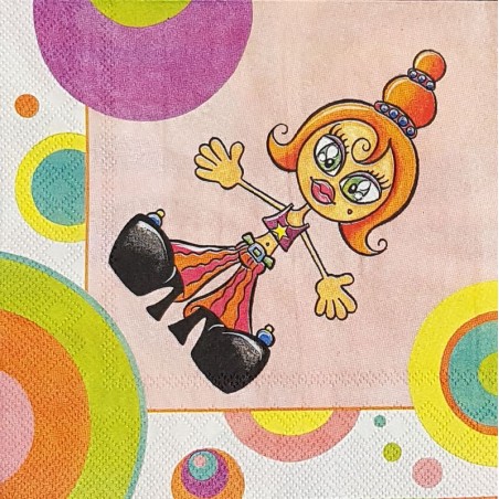 Serviette Sixty-lady