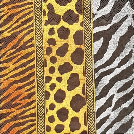 Serviette Peaux d'animaux
