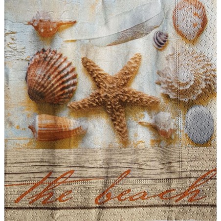 Serviette Coquillage the beach