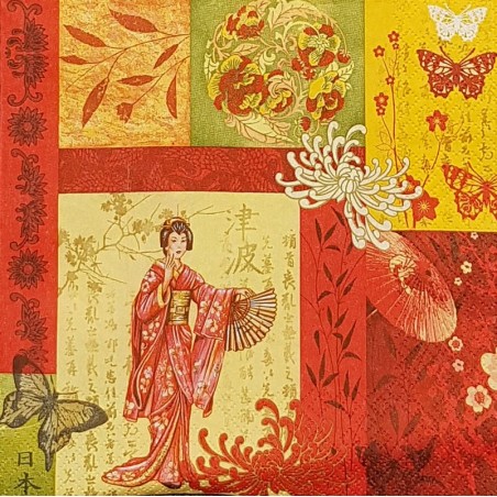 Serviette Geisha