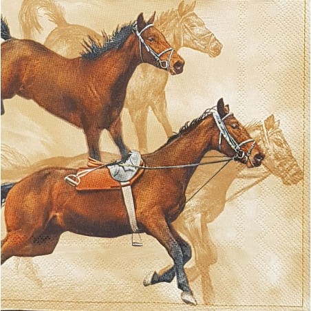 Serviette Chevaux