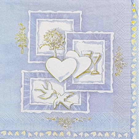 Serviette Mariage