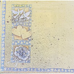 Serviette Mariage