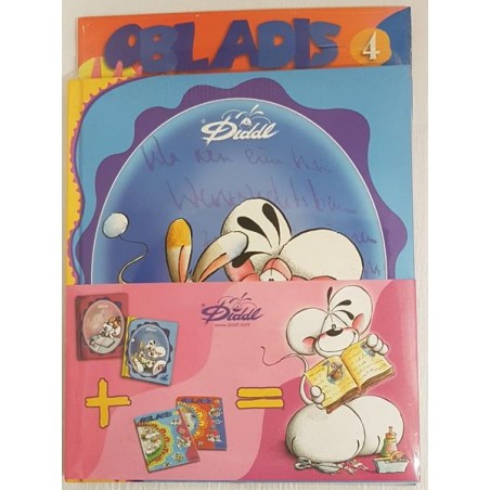 Set carnet de dessin et brochure images Diddl no 4